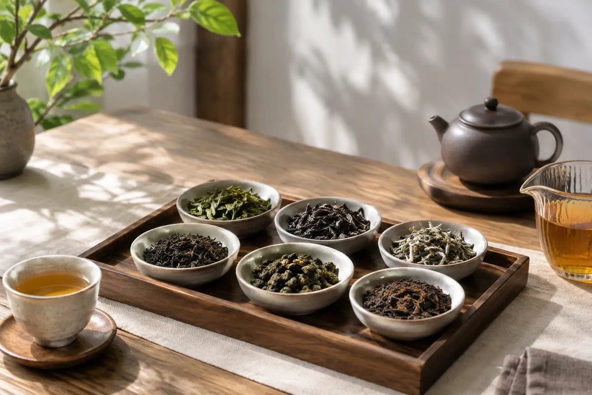 Top Loose Leaf Sampler for Chinese Tea