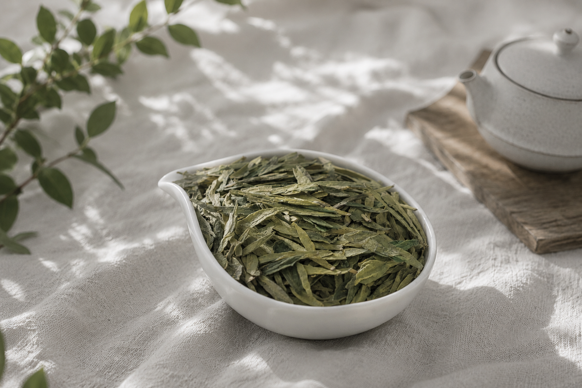 Chinese green tea leaves — Mounttea green tea collection
