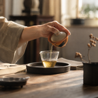 Black Cat Gaiwan, Ceramic and Glaze, 130 ml