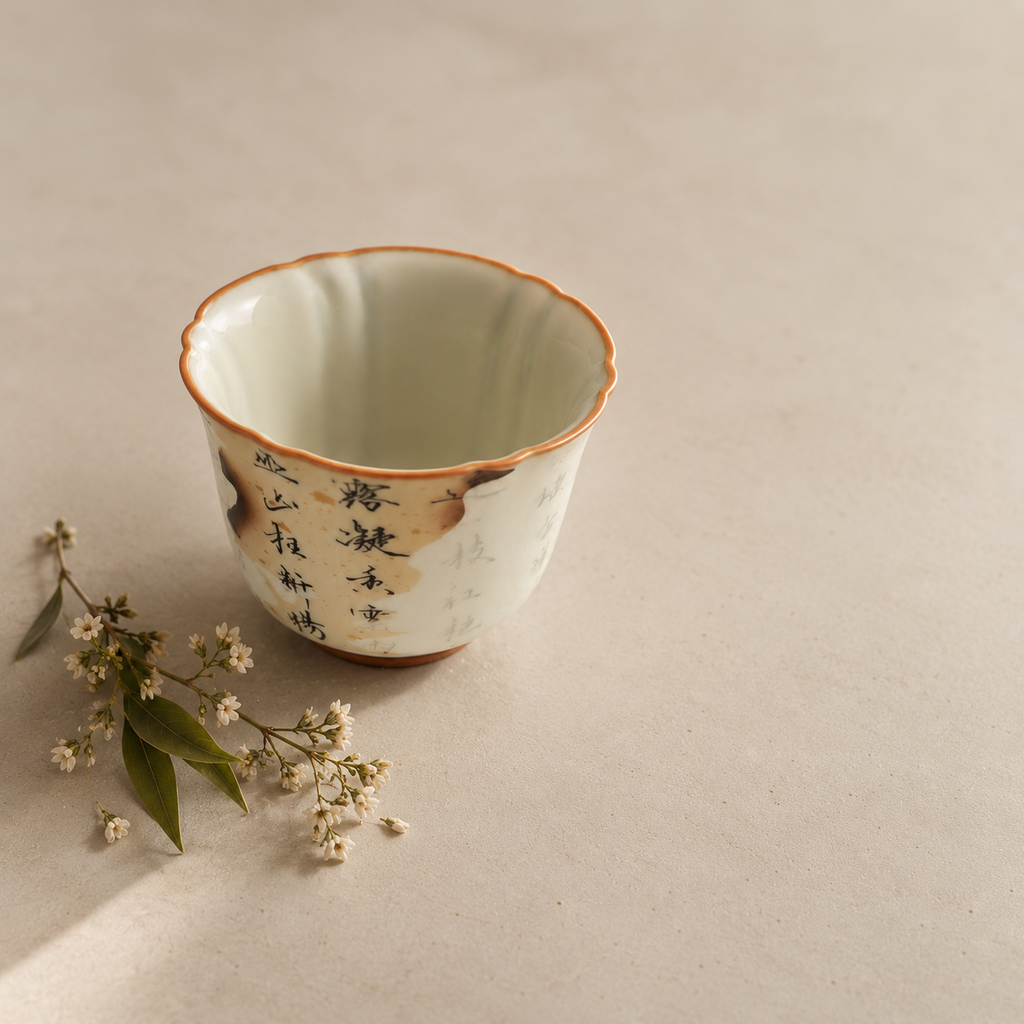 San Zhai Tea Bowl, Ceramic, 120 ml
