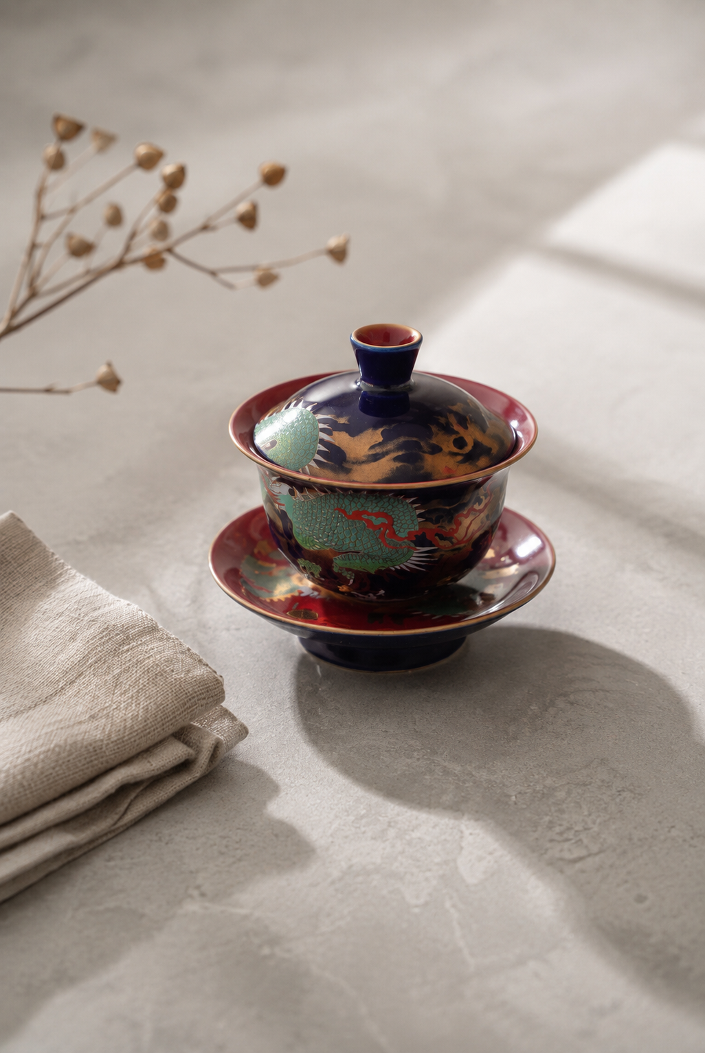 Tam Rong Gaiwan, Ceramic, 175 ml