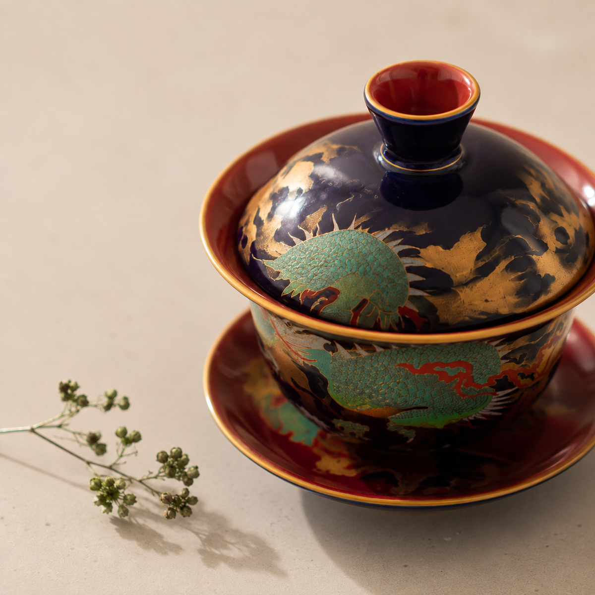 Tam Rong Gaiwan, Ceramic, 175 ml