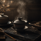Spring Wind Gaiwan, Nixing Clay, 110 ml