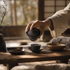 Spring Wind Gaiwan, Nixing Clay, 110 ml