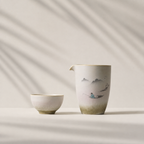 Fishing Tea Pitcher, Ceramic, 220 ml