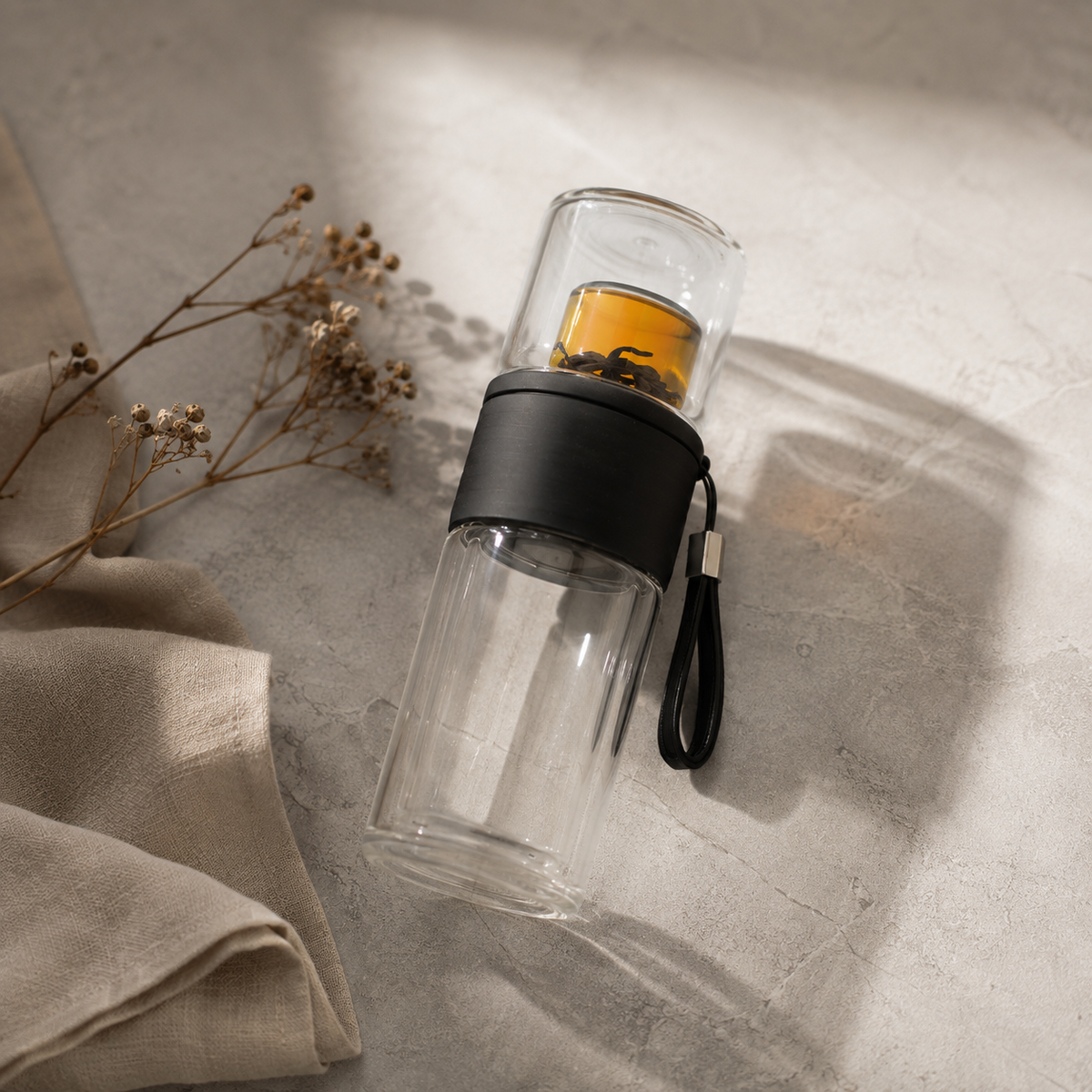 Samadoyo C’001A Tea Bottle, 238 ml
