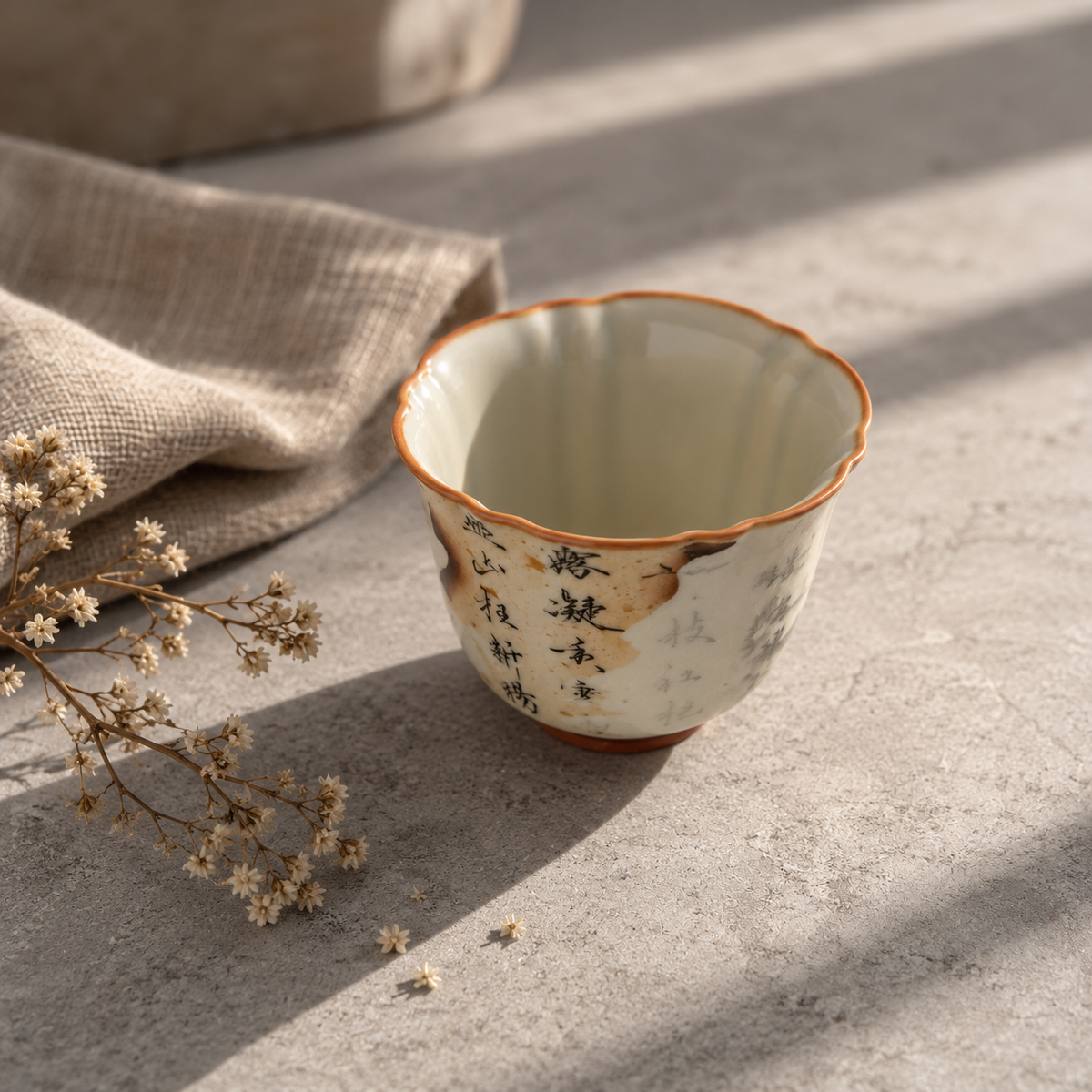 San Zhai Tea Bowl, Ceramic, 120 ml