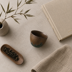 Liu Ying Tea Bowl, Clay and Glaze, 60 ml