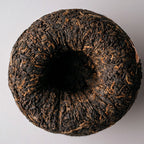 Dayi V93 Shu Pu-erh Tea brewed Gongfu style with rich dark tea liquor