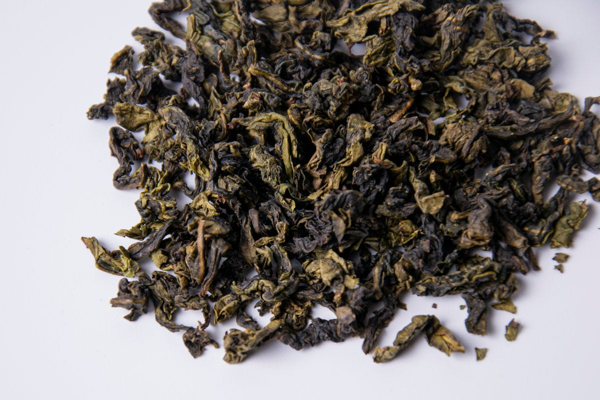 Tie Guan Yin Hong Bei roasted Anxi Oolong packed in individual 7g portions for Gongfu brewing